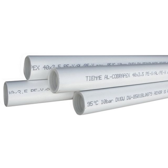TUBO MULTISTRATO IN BARRE DA 4 METRI Diam. 20x2
