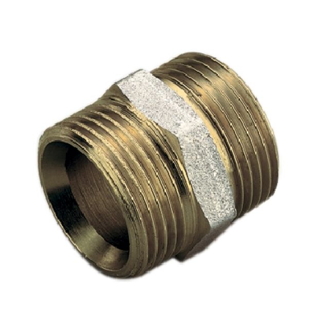 RACCORDO DIRITTO DOPPIO TIEMME 3/4 x 18