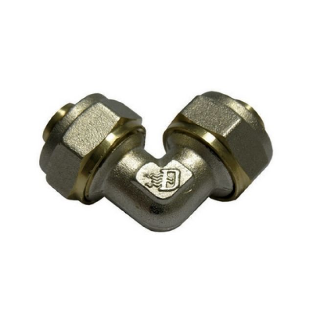 RACCORDO CURVO DOPPIO DFX Diam. 16 -CONF