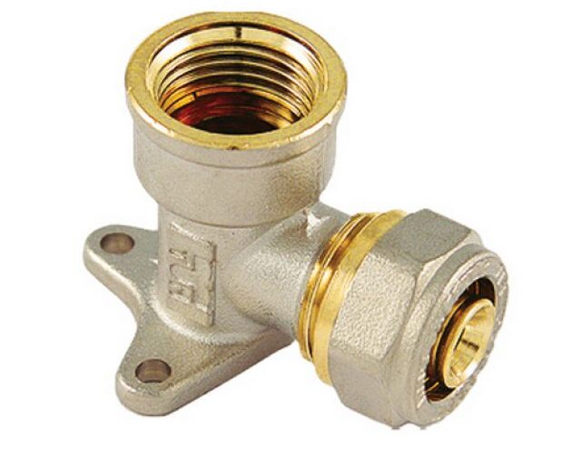 RACCORDO CURVO FEMMINA CON FLANGIA SERIE INS 3/4 x 20