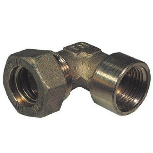 GOMITO A 90° O-RING FEMMINA TIEMME 3/4 x 16