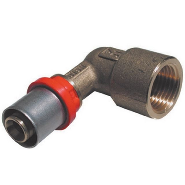 RACCORDO PRESS CURVO FEMMINA 1/2 x 14