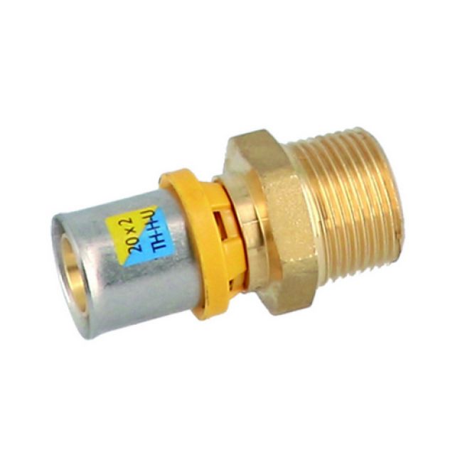 RACCORDO DIRITTO MASCHIO 1/2" x 20