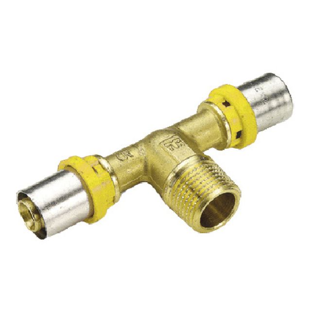RACCORDO PER GAS TEE MASCHIO 26 x 3/4" x 26