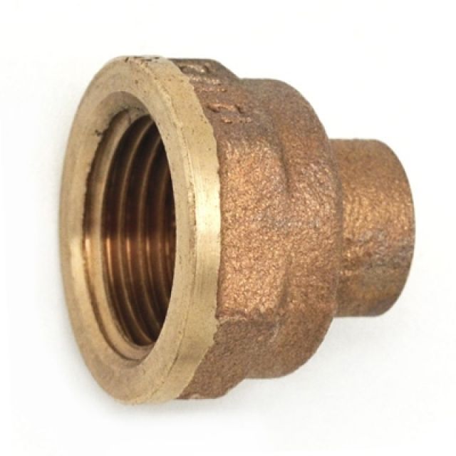 NIPPLES BRONZO DIRITTO F. A SALDARE 1" x 22