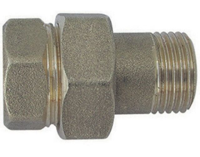 RACCORDO DIRITTO  MF 3 PEZZI  OTTONE GIALLO 1"1/4