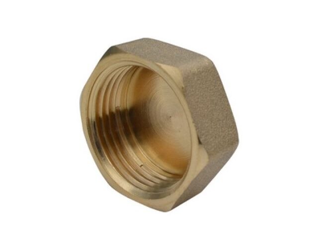 TAPPO FEMMINA OTTONE GIALLO IBP 1" -CONF