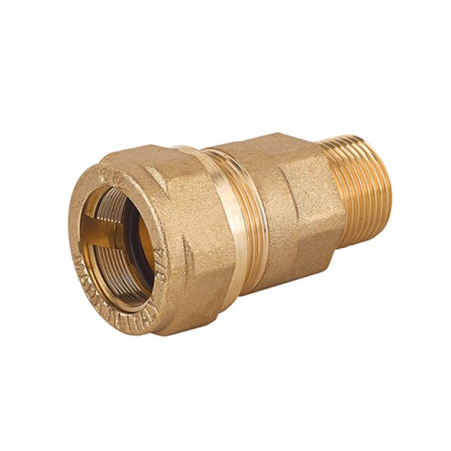 RACCORDO MASCHIO PER TUBO FERRO 3/8
