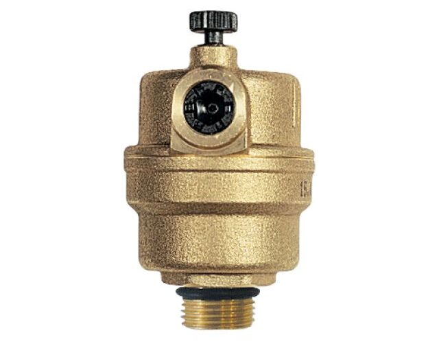 VALVOLA AUTOMATICA SFOGO ARIA VERTICALE MKV MICROVENT 3/8 10 Bar