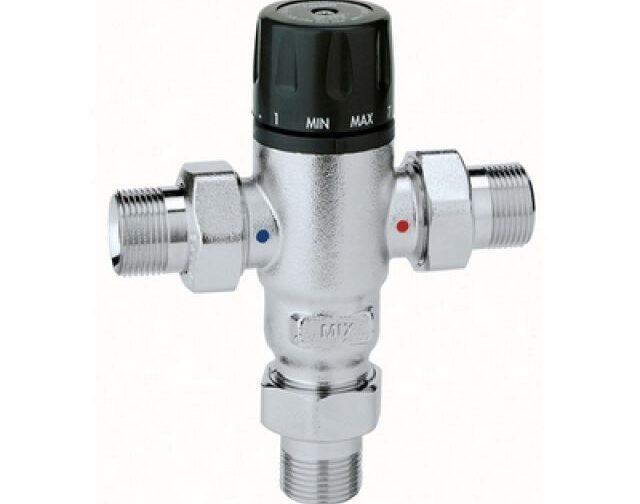 MISCELATORE TERMOSTATICO ANTICALCARE REGOLABILE 1/2"