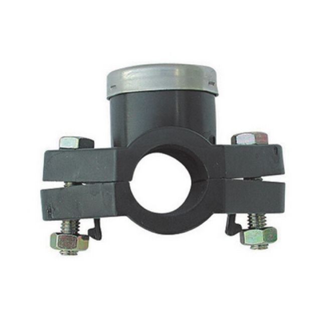 PRESA A STAFFA CON RINFORZO INOX 2 BULLONI PLASSON 3/4 x 50