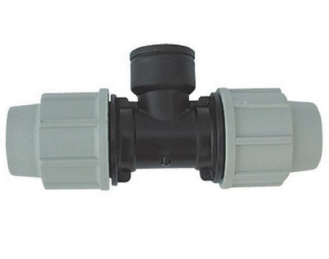 TEE A 90° FEMMINA  PLASSON 3/4 x 25