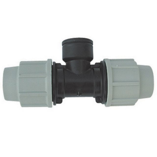 TEE A 90° FEMMINA PLASSON 2" x 63