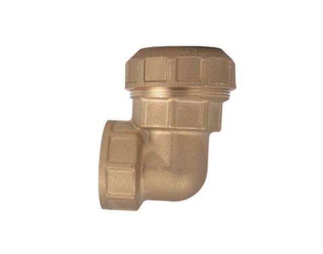 RACCORDO A GOMITO FEMMINA OTTONE ITAP 3/4" x 25