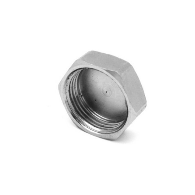 TAPPO FEMMINA IN OTTONE CROMO IBP 3/8" -CONF