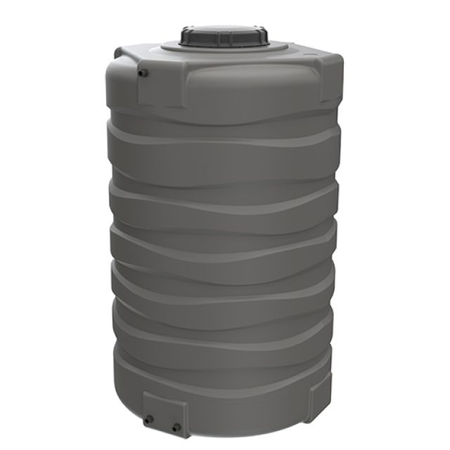 SERBATOIO IN POLIETILENE VERTICALE FUORI TERRA NPA 1000lt - cm DxH 80 x 221