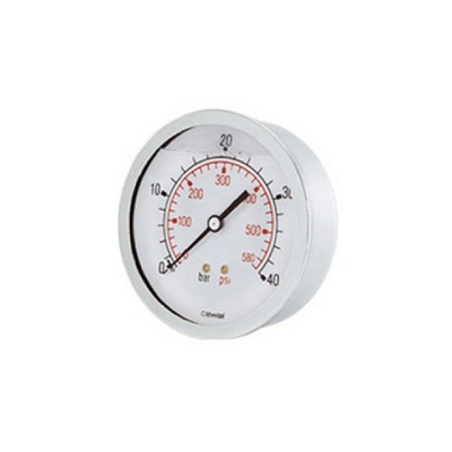 MANOMETRO ATTACCO POSTERIORE DM 50 - 1/4" 16 bar