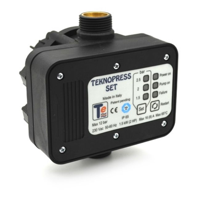 REGOLATORE DI PRESSIONE "TEKNOPRESS" TIME 1.5 bar