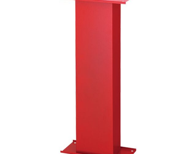 PIANTANA AIRONE IN LAMIERA DI ACCIAIO ZINCATO h. 750 mm