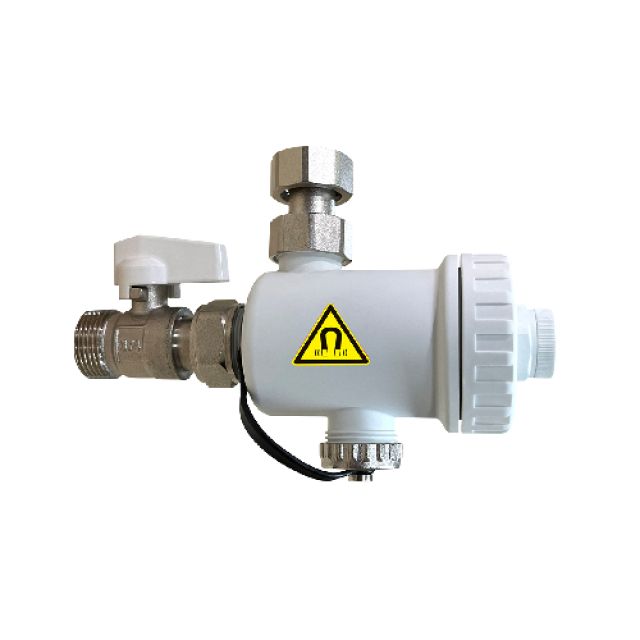 DEFANGATORE MAGNETICO SOTTO CALDAIA BIANCO 3/4"