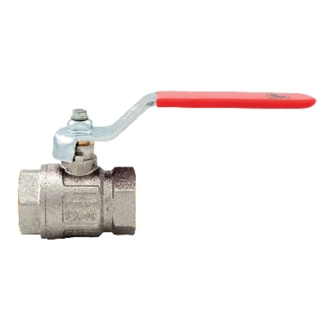 VALVOLA A SFERA IDEAL PASSAGGIO TOTALE LEVA PIATTA LUCCH. 1" (DN25) 40 bar / 580 psi