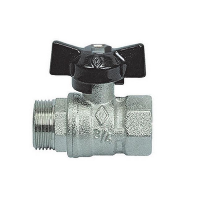 VALVOLA A SFERA MF CON FARFALLA 1/2'' DN 15 PN 64
