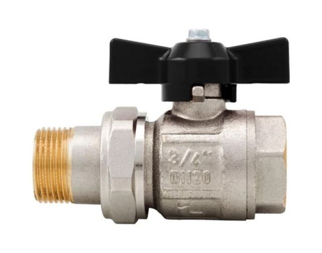 VALVOLA A SFERA IDEAL PASSAGGIO TOTALE MF 3/4 DN 20  40 bar/580psi