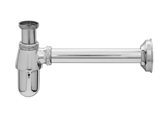 SIFONE A BOTTIGLIA SENZA PILETTA CON CANNA DA CM. 25 1"1/4