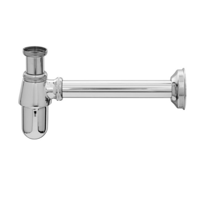 SIFONE A BOTTIGLIA SENZA PILETTA CON CANNA DA CM. 25 1"1/4