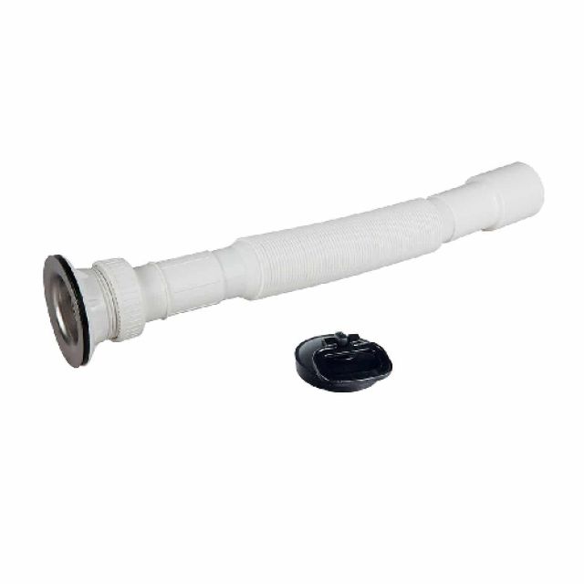 TUBO ESTENSIBILE CON PILETTA 1"1/2 uscita 32-40 Pil. D.70