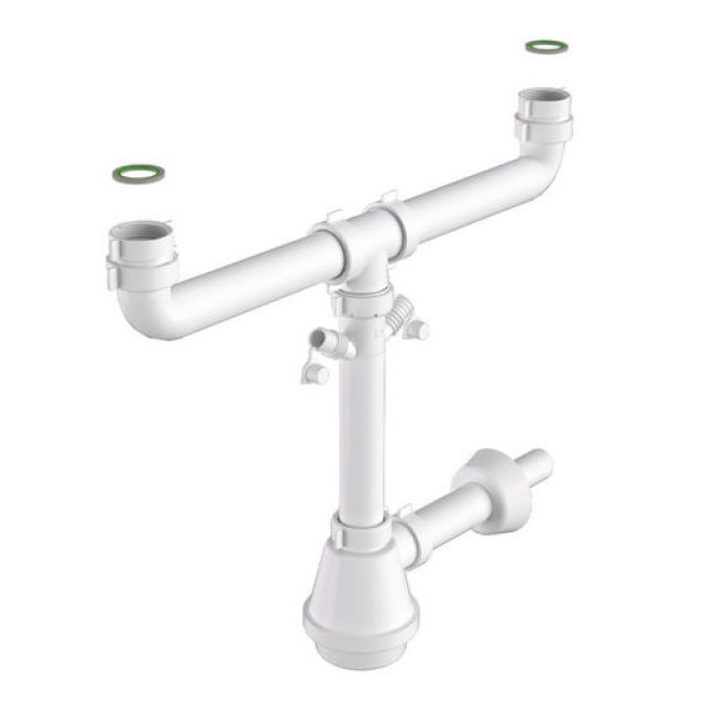 SIFONE FIASCA UNIVERSALE 2 VIE 1"1/2 1"1/4 1"1/2 - 1"1/4
