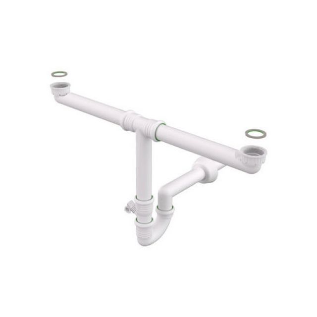 SIFONE PER LAVELLI CUCINA RINGONE 2 VIE 1"1/2