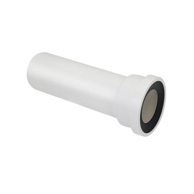 TUBO PROLUNGA PER SCARICO WC Diam. 100 L. 350 mm