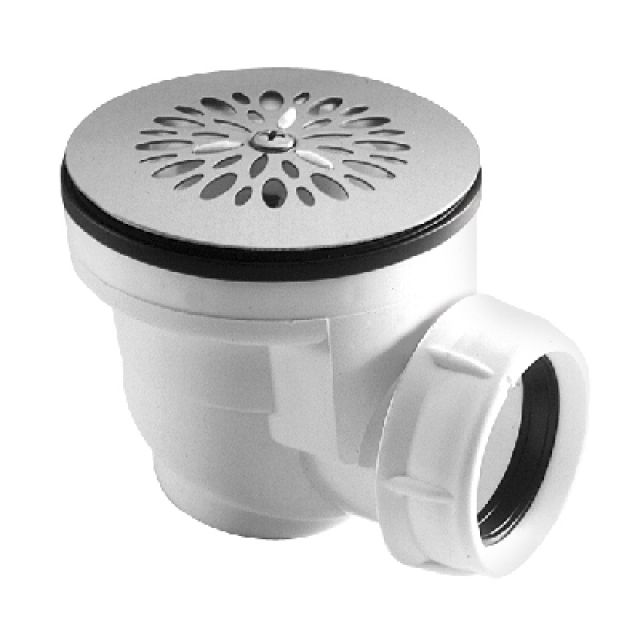 PILETTA SIFONATA CON GRIGLIA INOX Diam. 60
