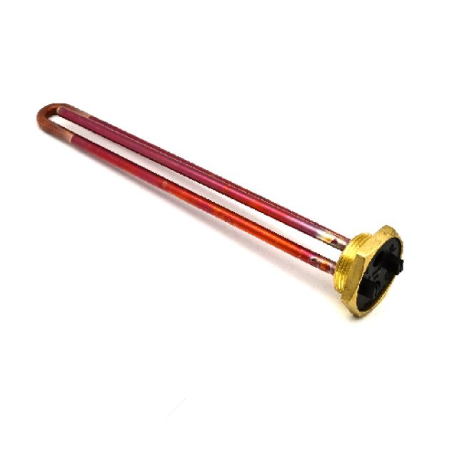 RESISTENZA DIRITTA CON TAPPO ESAGONALE W 2500 - L. 285 mm 230V