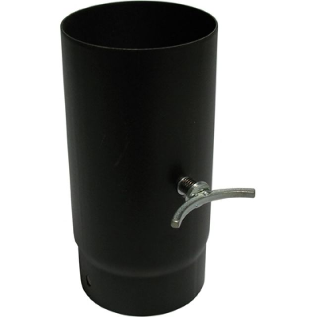 TUBO PORCELLANATO H.250 C/VALVOLA DI REGOLAZIONE SCARICO Diam.120