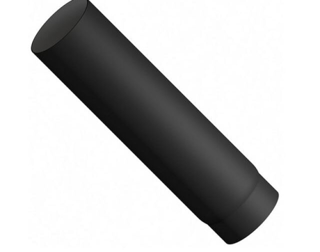 TUBO ACCIAO AL CARBONIO SMALTATO L. 500 STUFE LEGNA MF Diam. 180