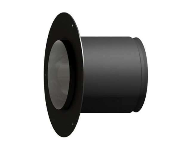 ROSONE A MURO CON ELEMENTO DRITTO L. 125MM MF Diam. 130 / Rosone D.230