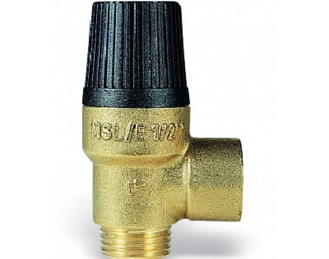 VALVOLA DI SICUREZZA A MEMBRANA MSL MF 1/2" x 10 Bar