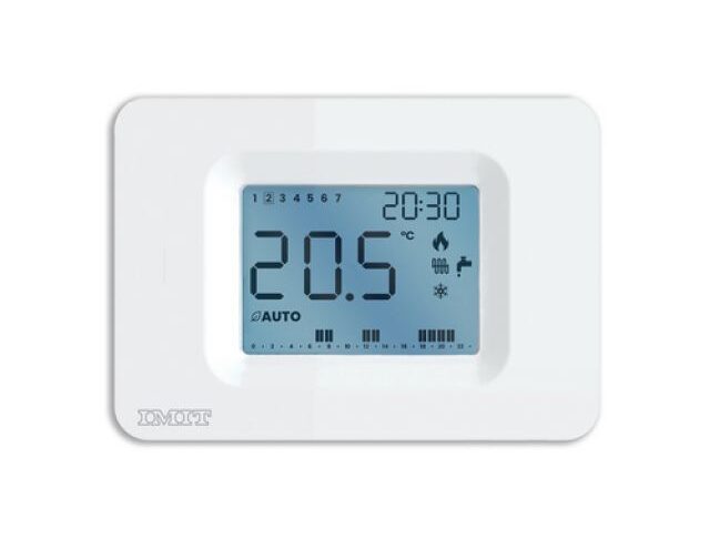 CRONOTERMOSTATO SETTIMANALE ORION WEEK OPENTHERM Bianco