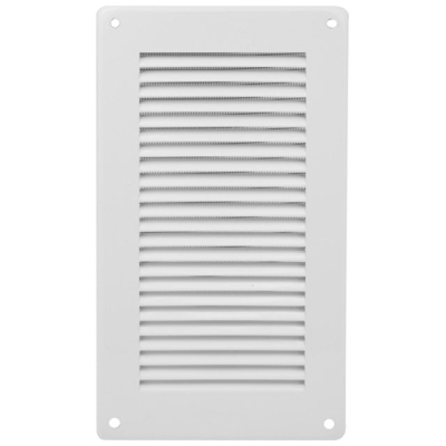 GRIGLIA DA SOVRAPPORRE IN METALLO CON RETE L. 140 X H. 240 MM Bianco
