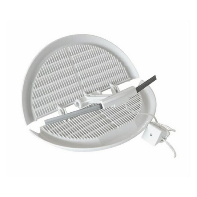GRIGLIA PIEGHEVOLE IN PLASTICA Bianco D. 140 mm