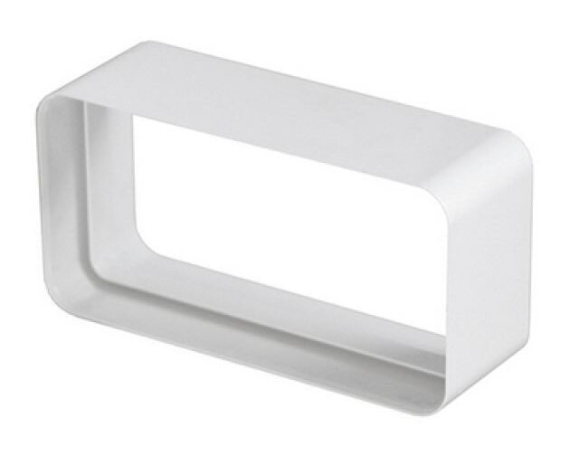 GIUNTO IN ABS PER TUBO DI AERAZIONE RETTANGOLARE mm 120x60
