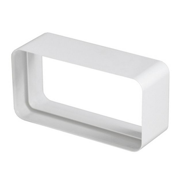 GIUNTO IN ABS PER TUBO DI AERAZIONE RETTANGOLARE mm 120x60