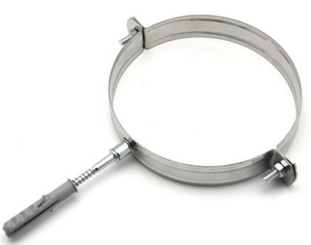 COLLARE DI FISSAGGIO IN ACCIAIO INOX Diam. 130