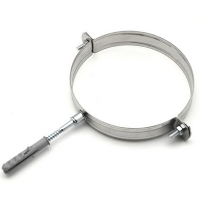 COLLARE DI FISSAGGIO IN ACCIAIO INOX Diam. 100