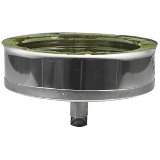 TAPPO CONDENSA ACCIAIO INOX 316L Diam. 130x180