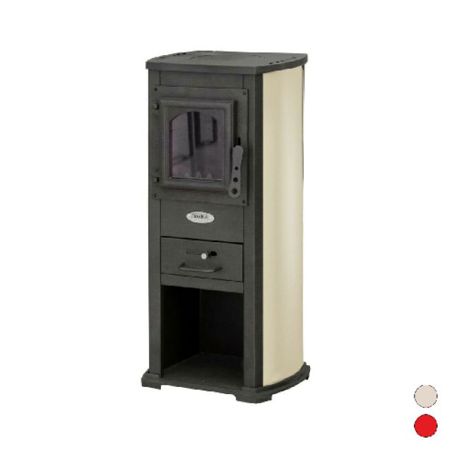 STUFA A LEGNA KARINA 5-7 KW Beige