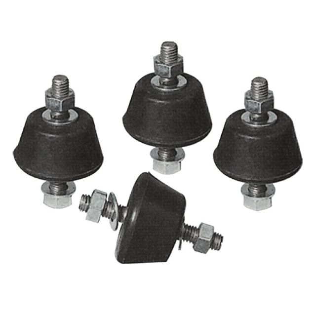 4 PZ ANTIVIBRANTI PER STAFFE HxL 22x39 mm