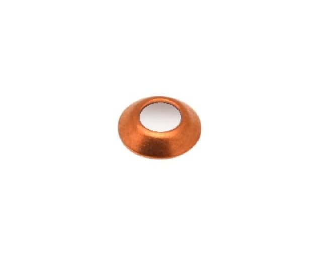 GUARNIZIONE CONICA IN RAME PER ATTACCHI FLARE 3/8" (Pz.100)